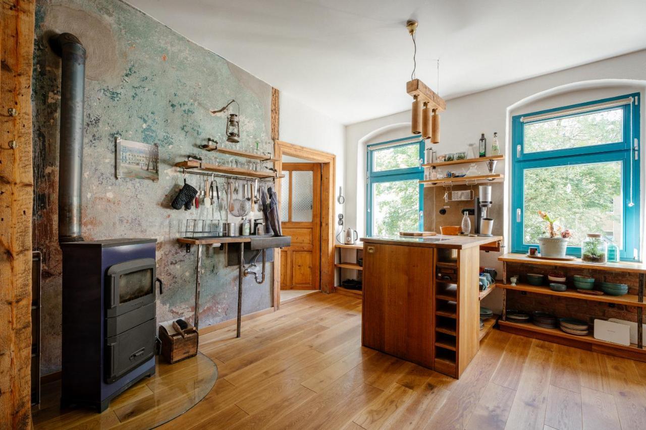 The Upholstery Tinyhouse Deluxe Eco Chalet Kreativ Citynah Chemnitz Zewnętrze zdjęcie
