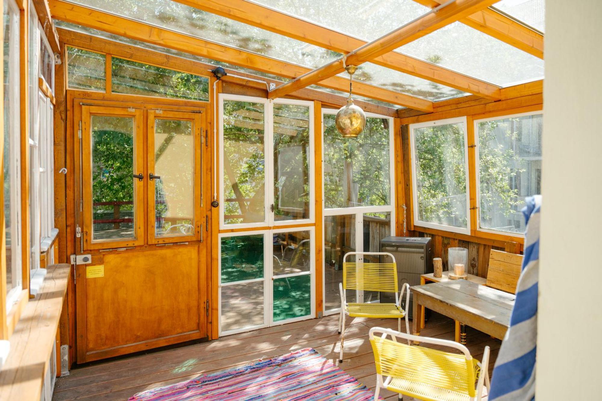 The Upholstery Tinyhouse Deluxe Eco Chalet Kreativ Citynah Chemnitz Zewnętrze zdjęcie