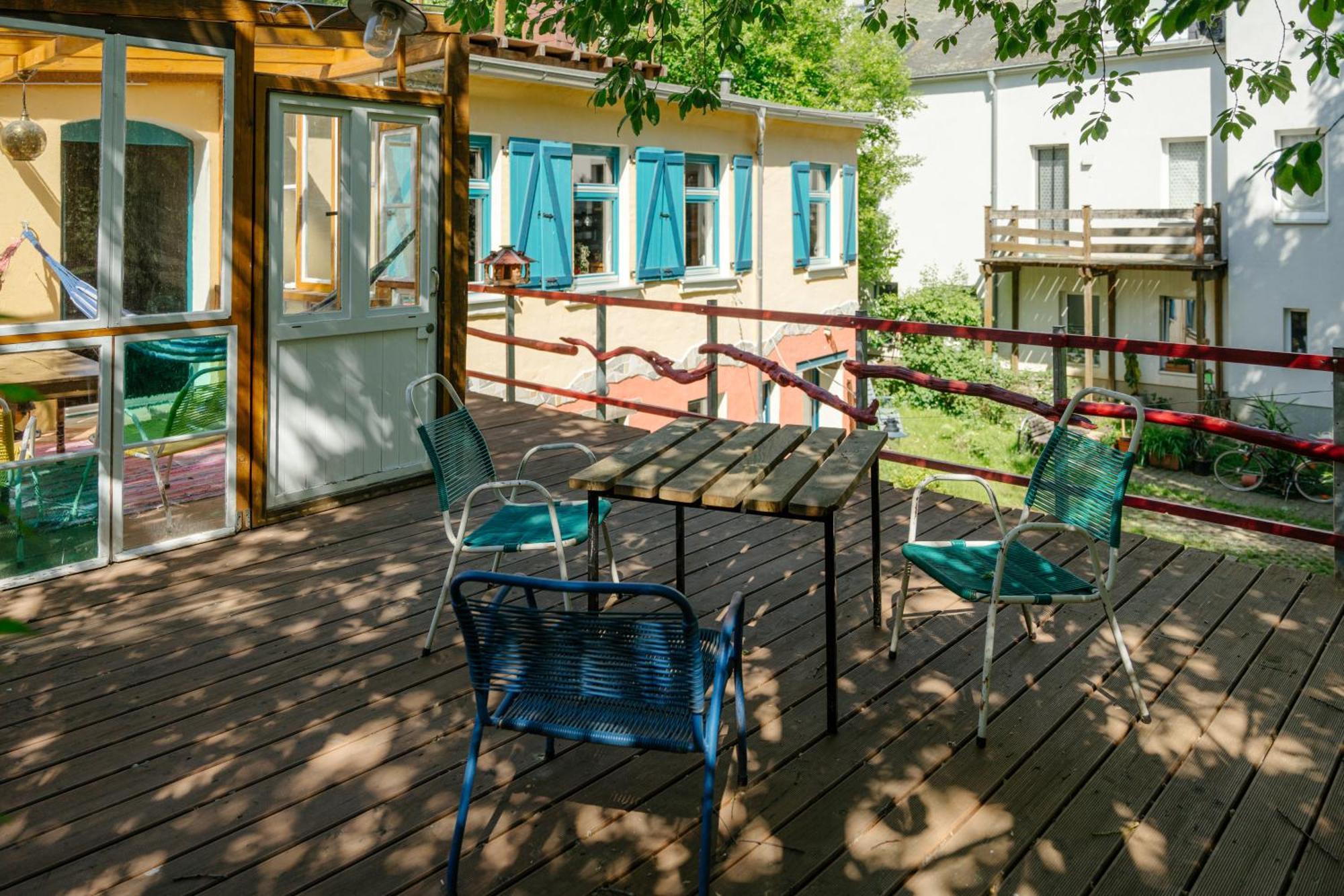 The Upholstery Tinyhouse Deluxe Eco Chalet Kreativ Citynah Chemnitz Zewnętrze zdjęcie