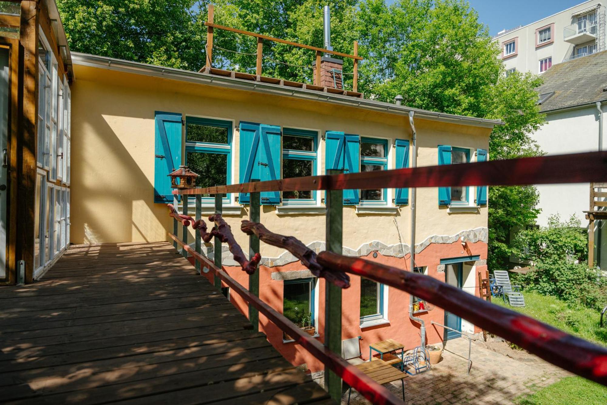 The Upholstery Tinyhouse Deluxe Eco Chalet Kreativ Citynah Chemnitz Zewnętrze zdjęcie